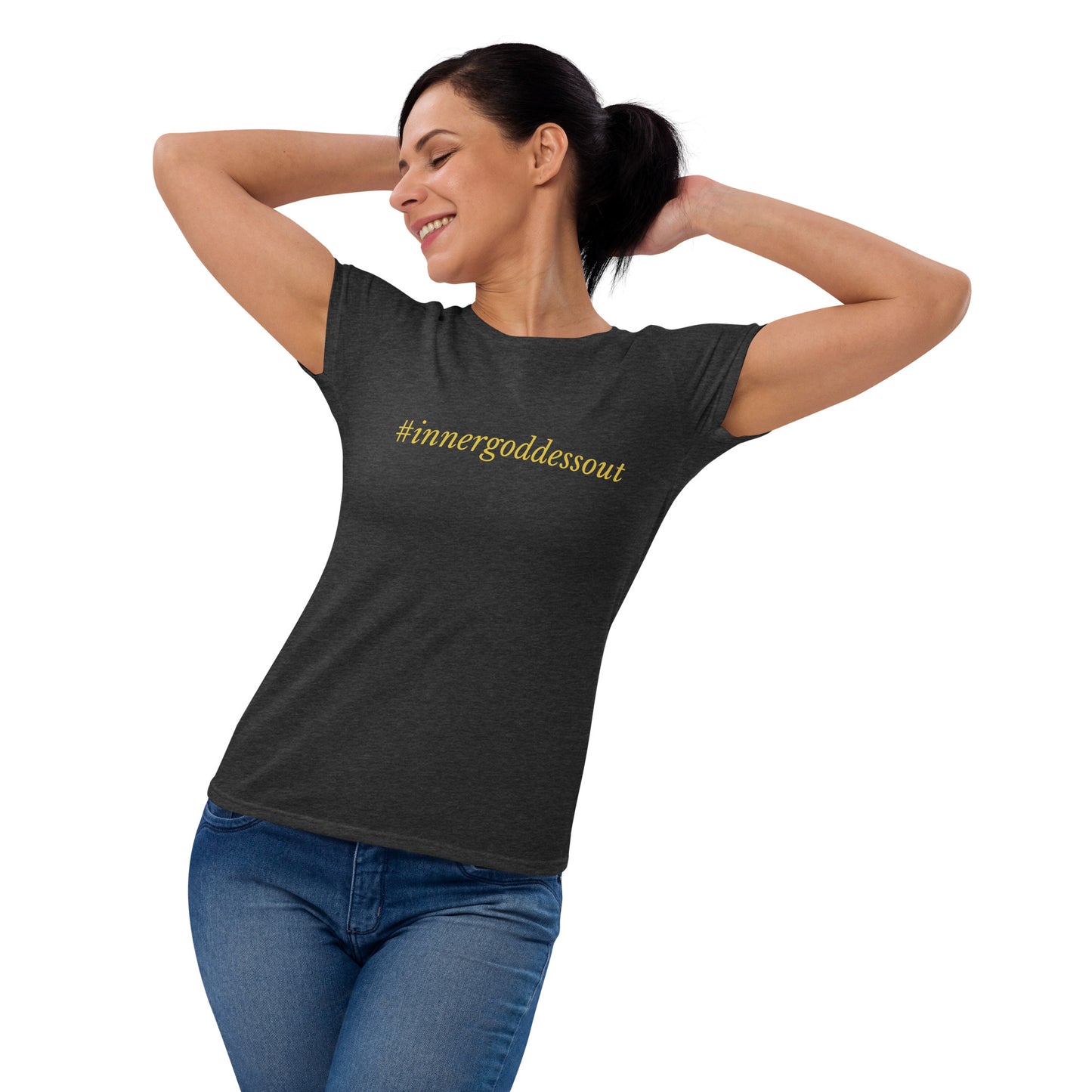 Women's #Innergoddessout Short Sleeve T-shirt