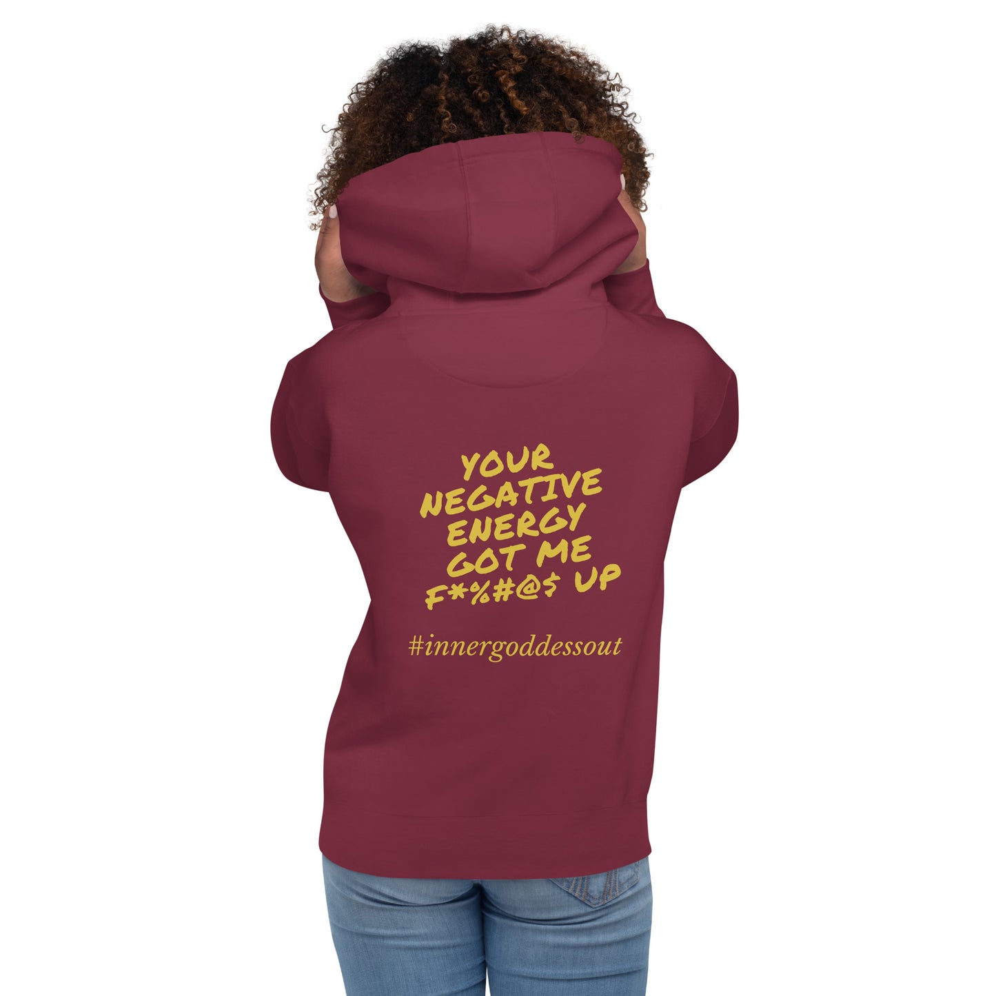 Women's Negative Energy Hoodie - Unisex Cut