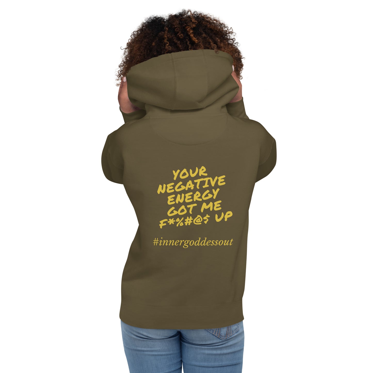 Women's Negative Energy Hoodie - Unisex Cut