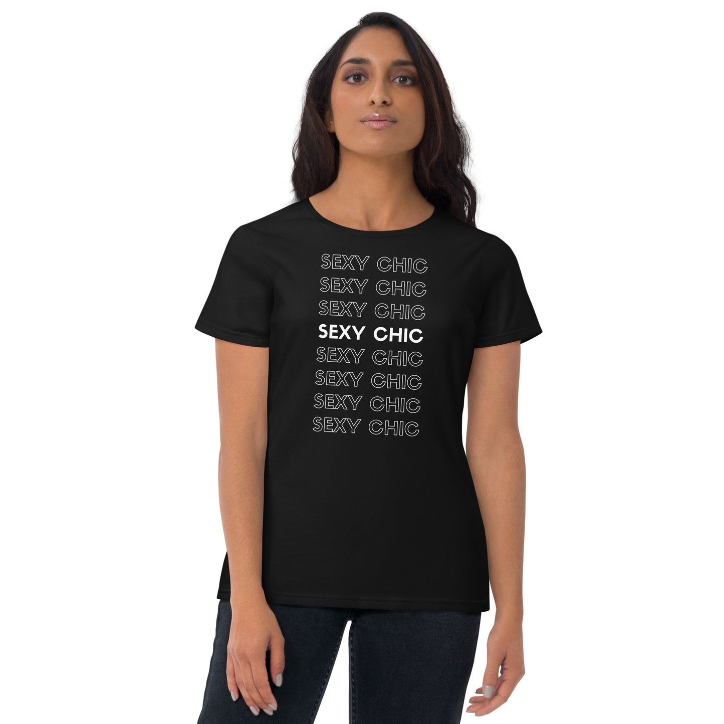 Women's Sexy Chic Short Sleeve T-shirt