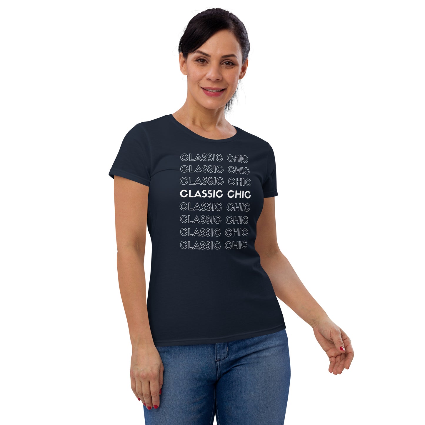 Women's Classic Chic Short Sleeve T-shirt